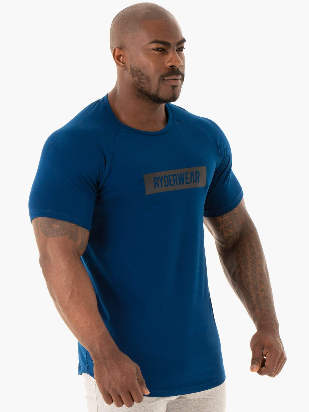 Base T-Shirt - Navy Clothing Ryderwear 