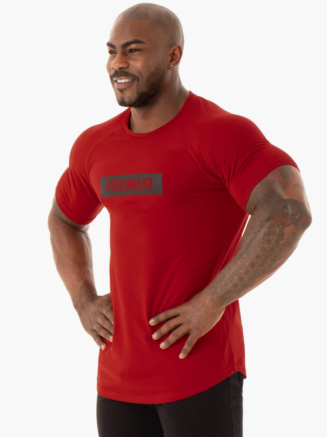 Base T-Shirt - Red Clothing Ryderwear 