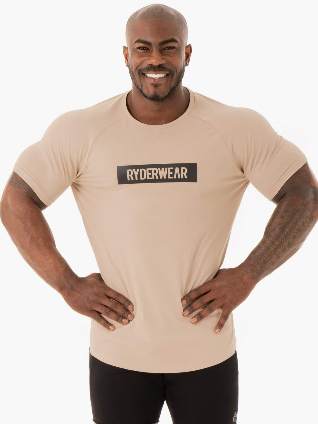 Base T-Shirt - Sand Clothing Ryderwear 