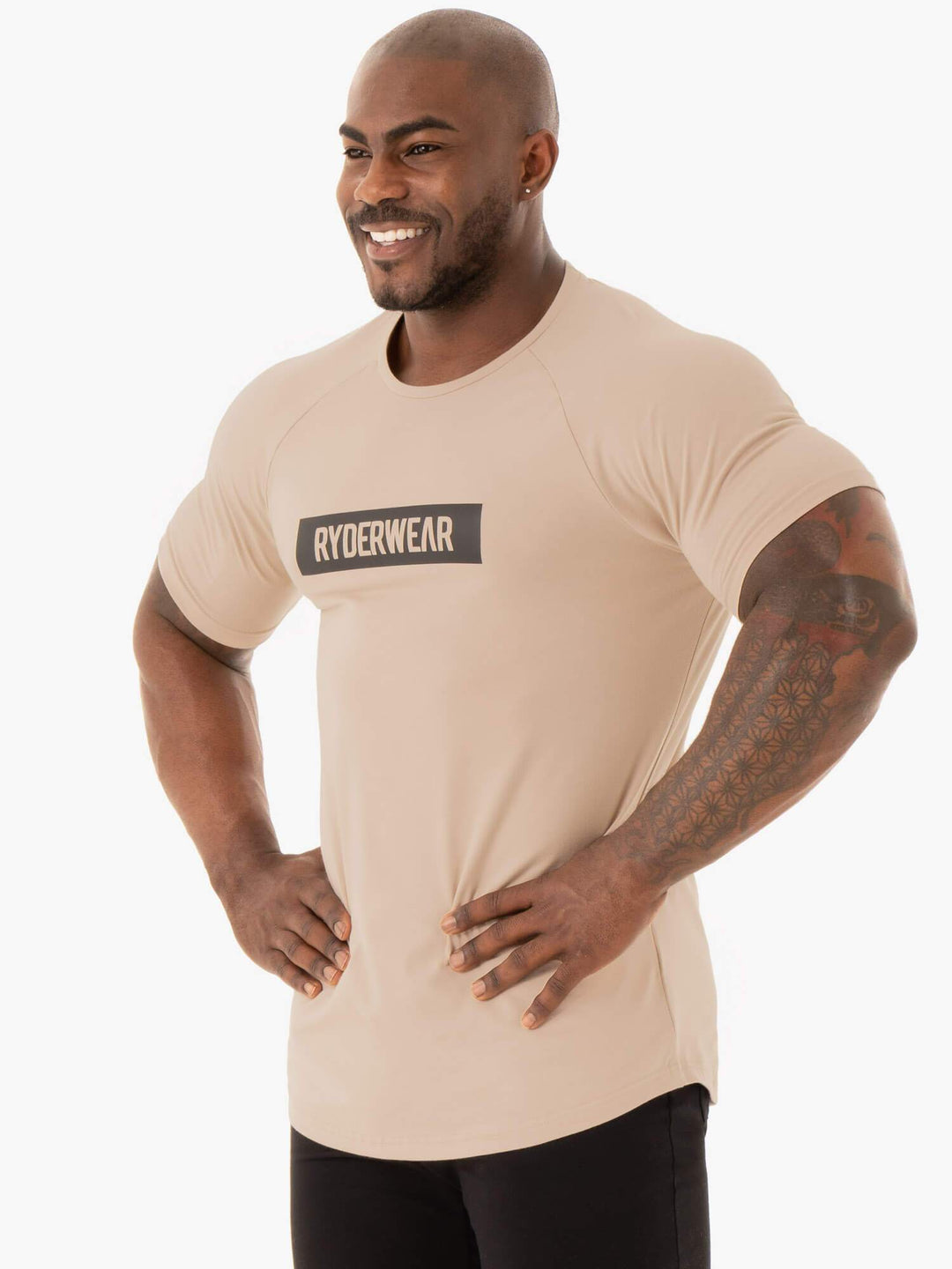 Base T-Shirt - Sand Clothing Ryderwear 