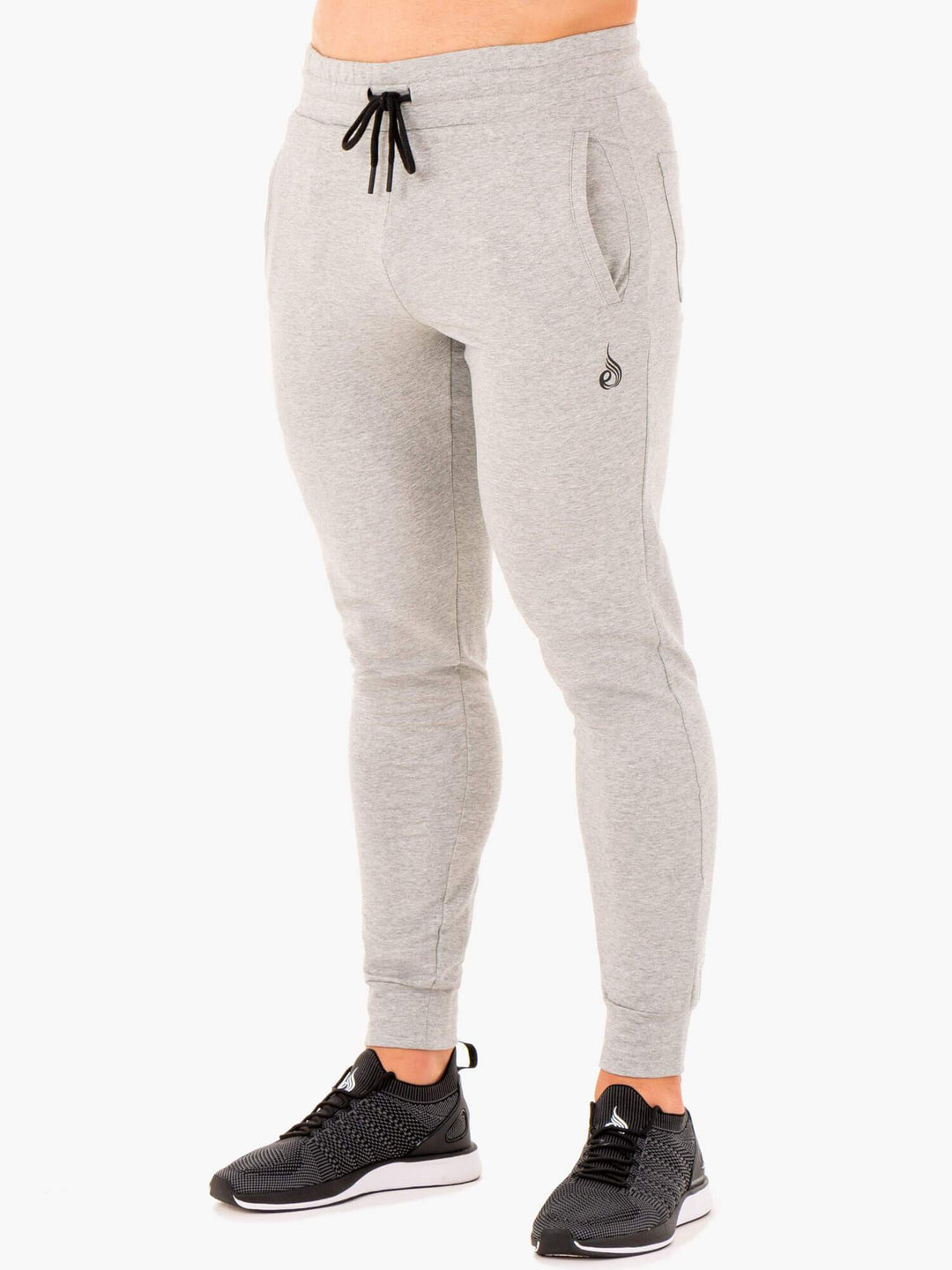 Base Track Pants - Grey Marl Clothing Ryderwear 