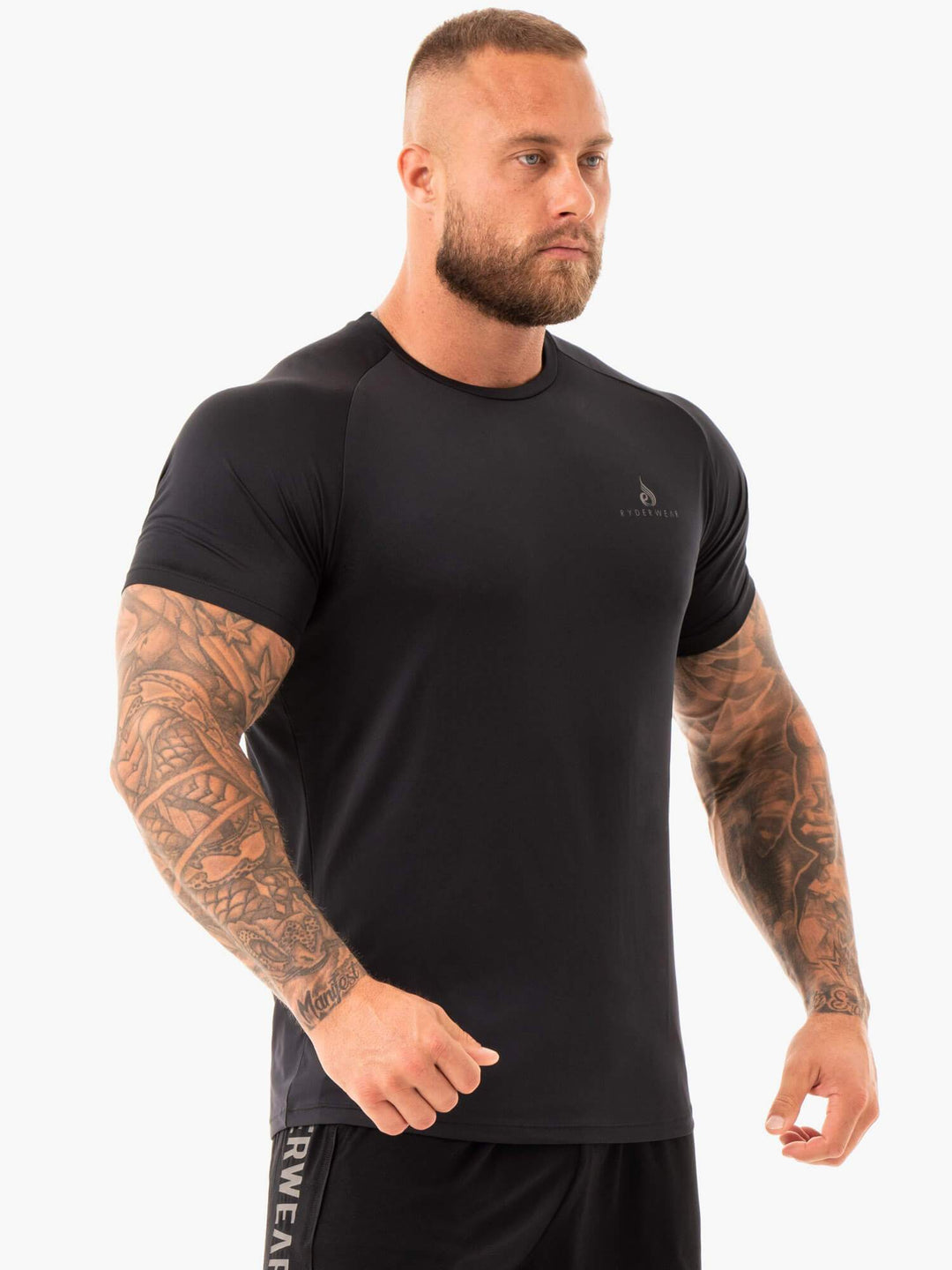 Breeze T-Shirt - Black Clothing Ryderwear 