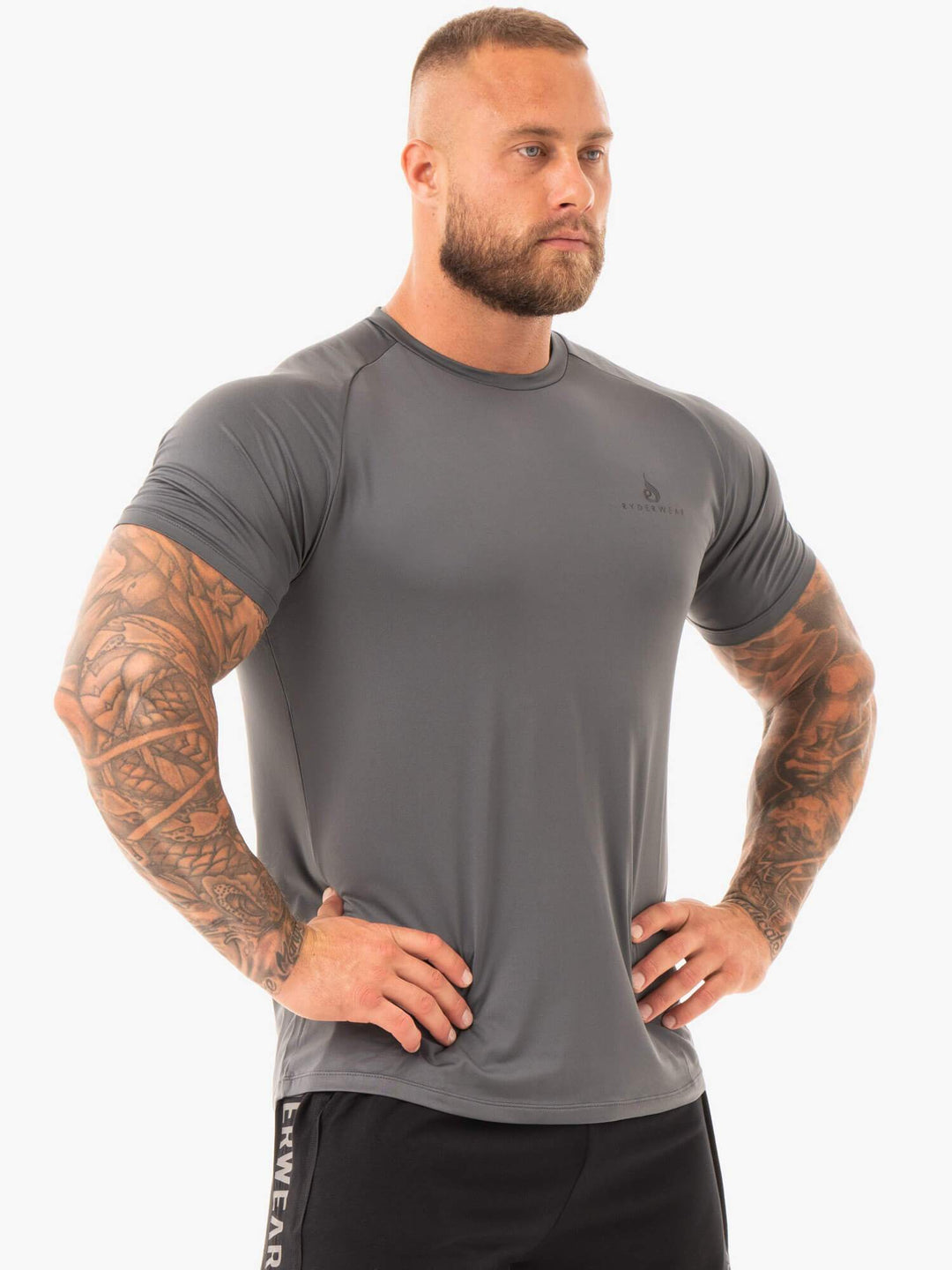 Breeze T-Shirt - Charcoal Clothing Ryderwear 