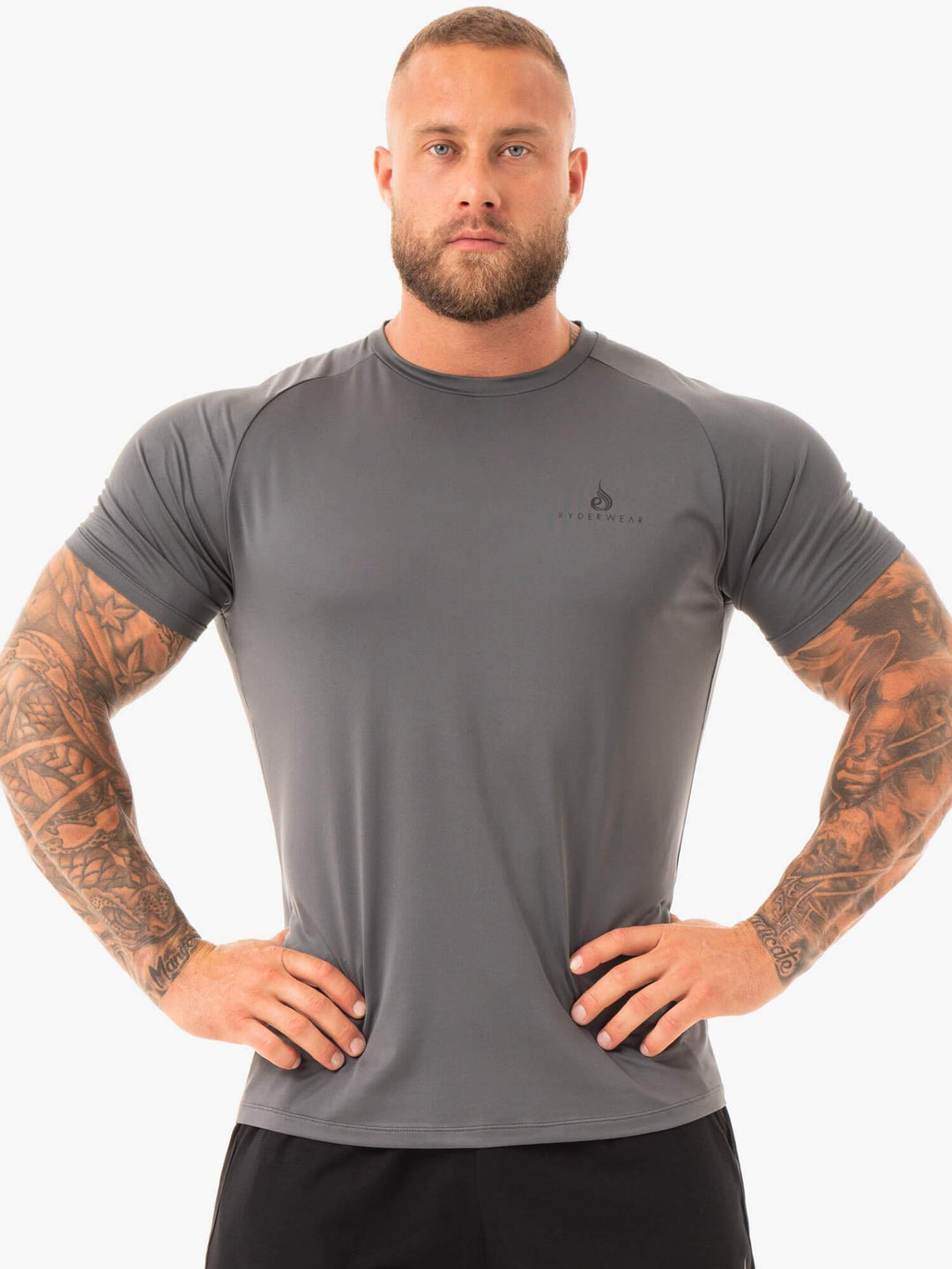 Breeze T-Shirt - Charcoal Clothing Ryderwear 