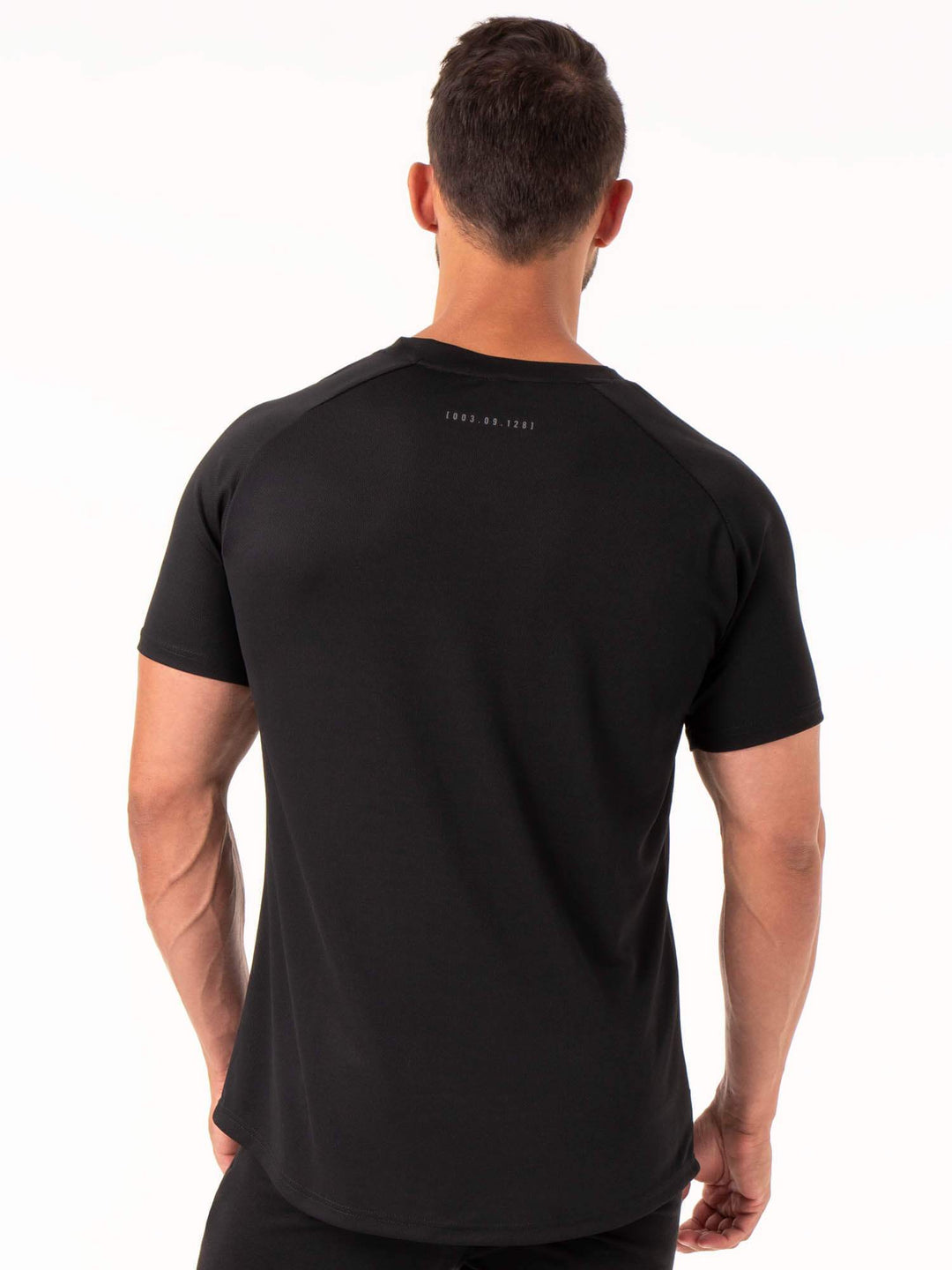 Camo Tech Mesh T-Shirt - Black Clothing Ryderwear 