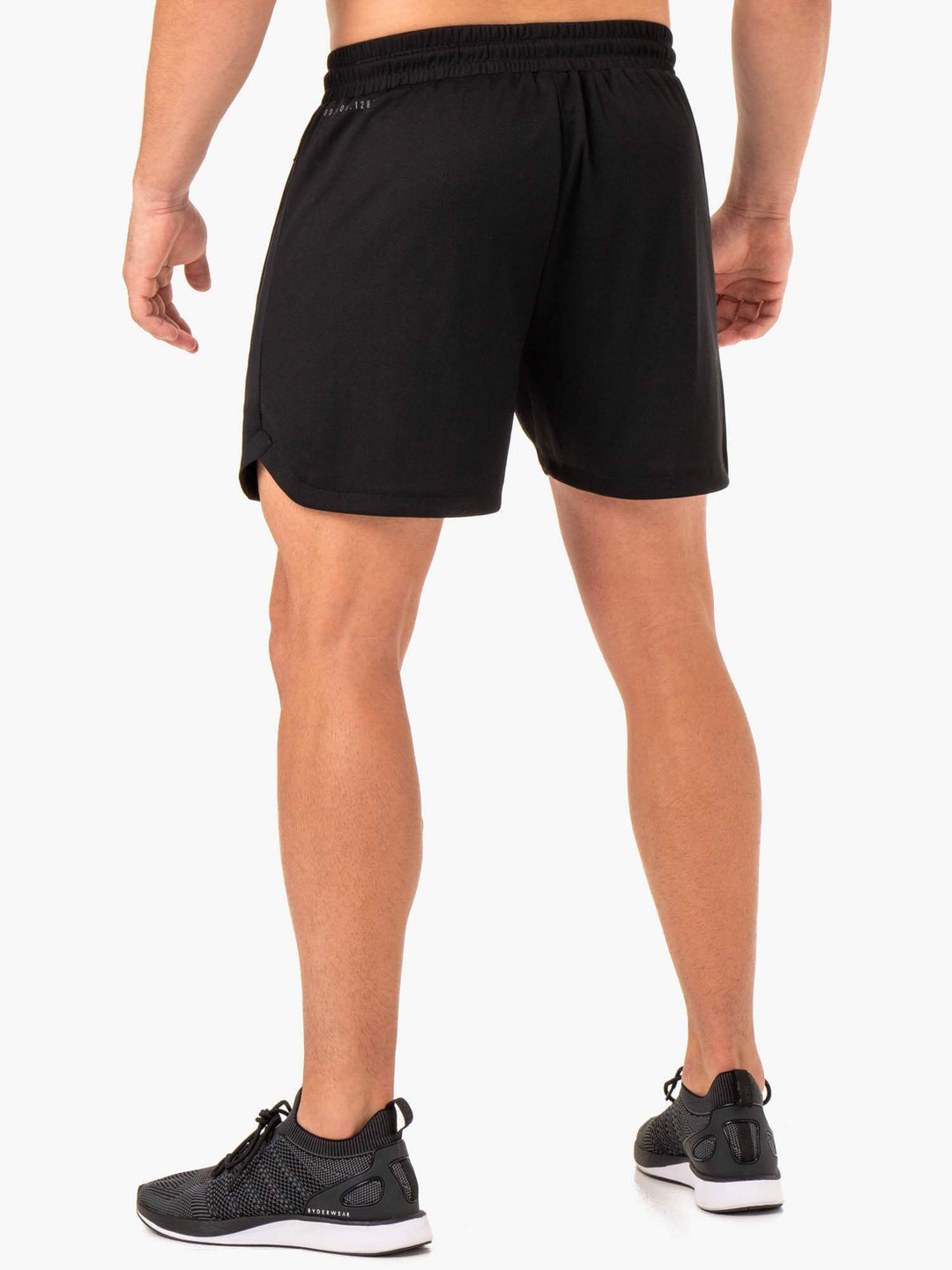 Camo Tech Mesh Training Shorts - Black Clothing Ryderwear 