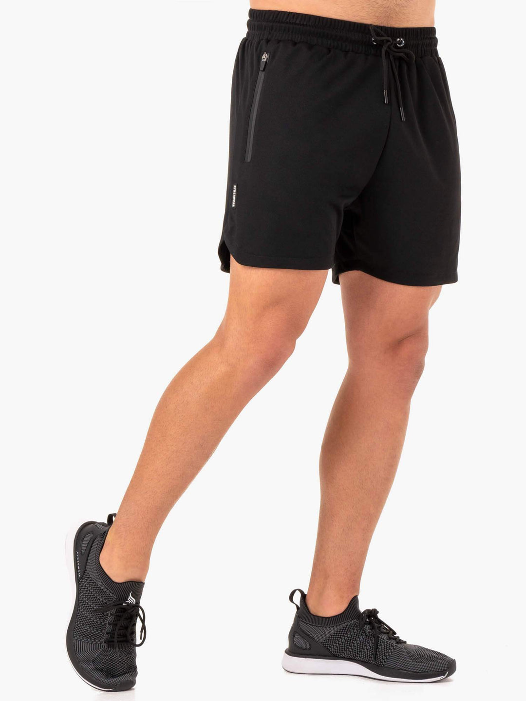 Camo Tech Mesh Training Shorts - Black Clothing Ryderwear 