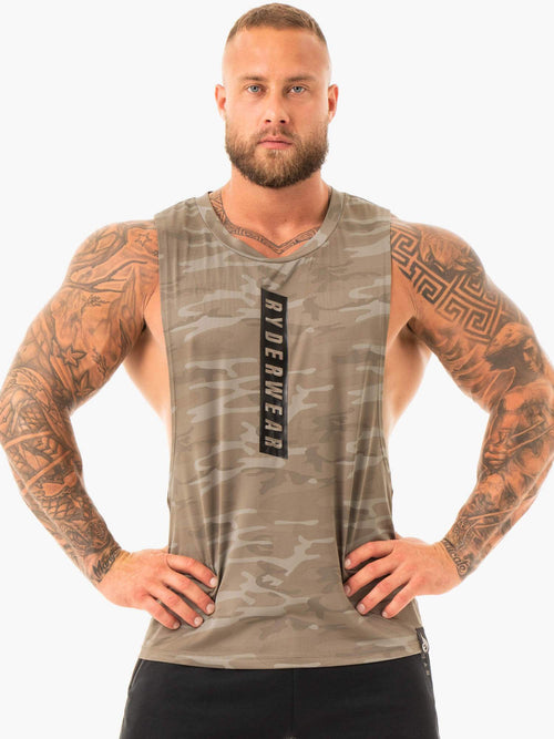 Combat Baller Tank Khaki Camo