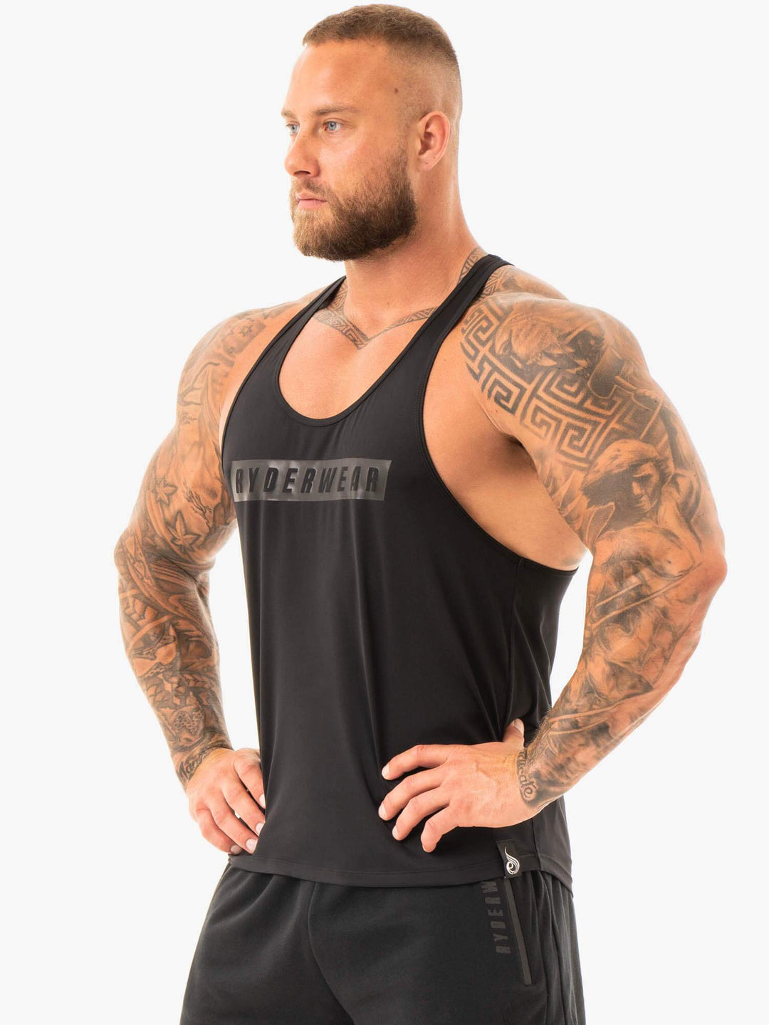 Combat Stringer - Black Clothing Ryderwear 