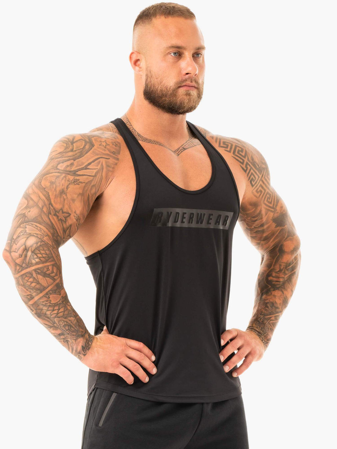 Combat Stringer - Black Clothing Ryderwear 