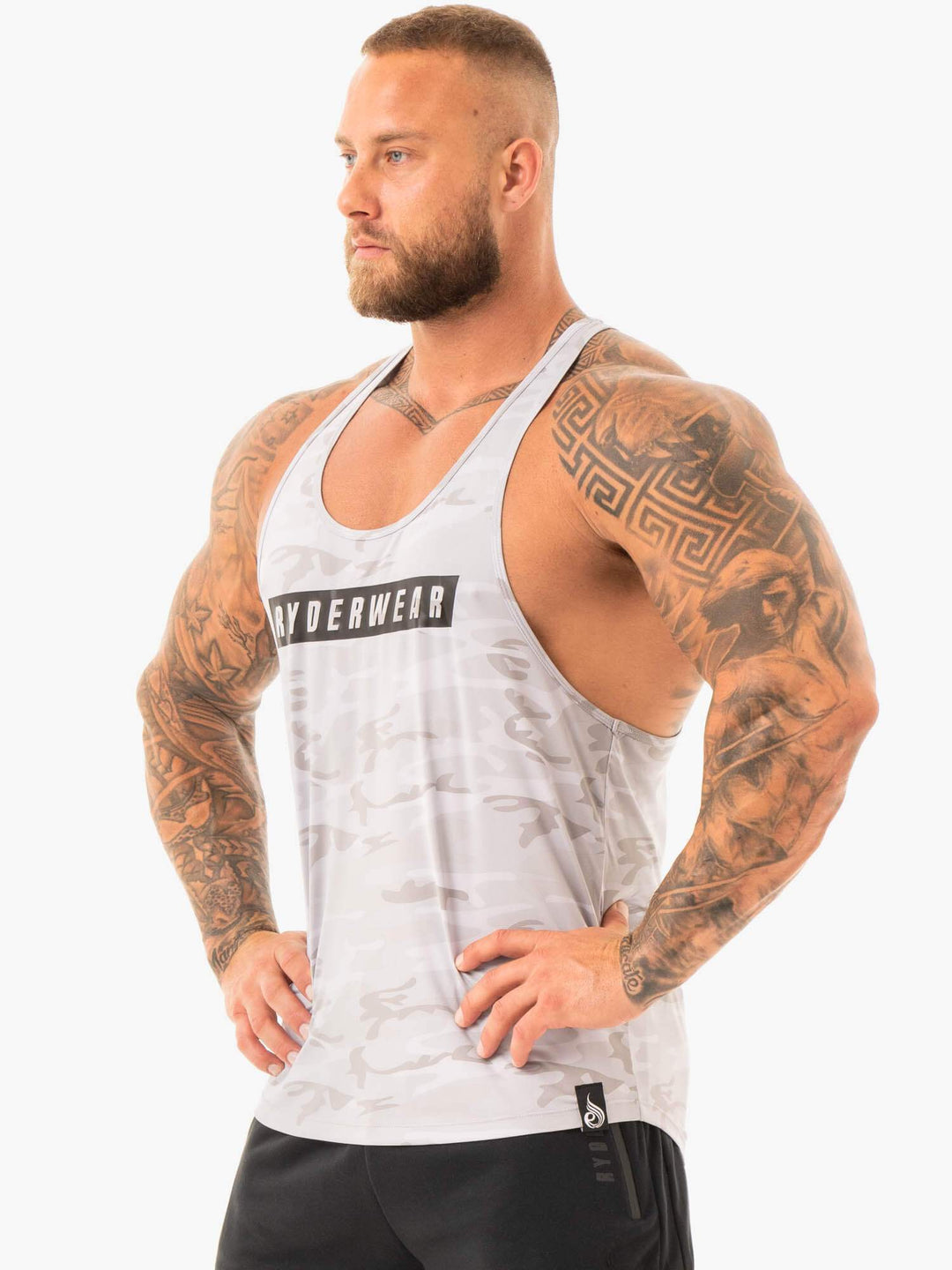 Combat Stringer - Grey Camo Clothing Ryderwear 