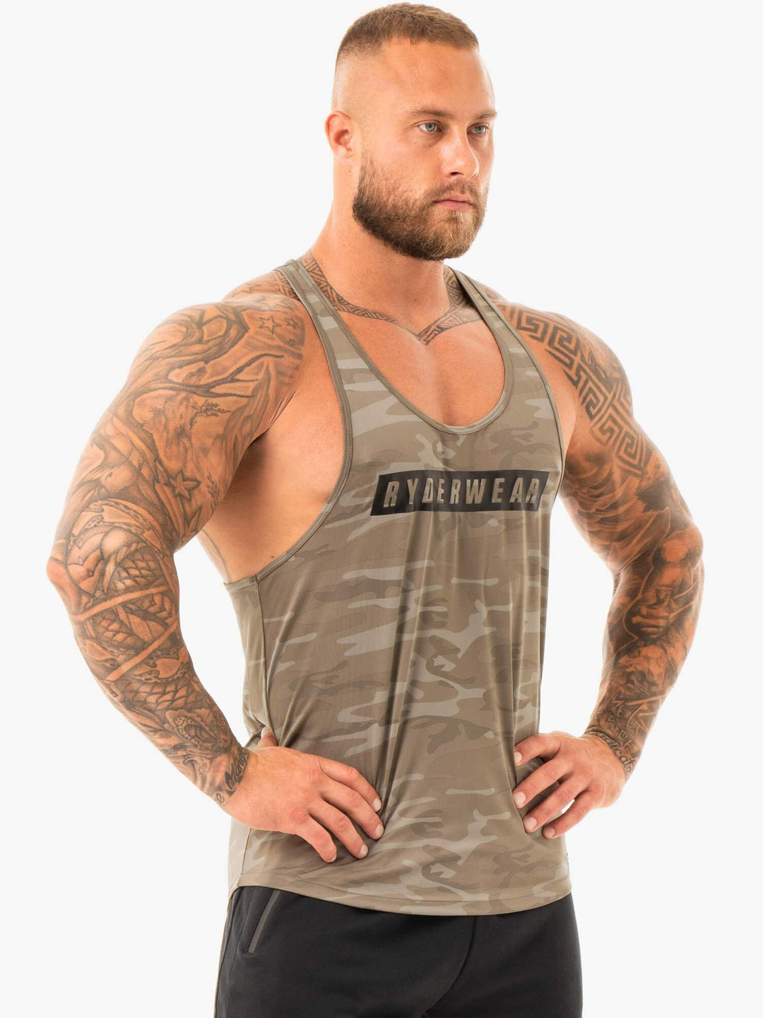 Combat Stringer - Khaki Camo Clothing Ryderwear 