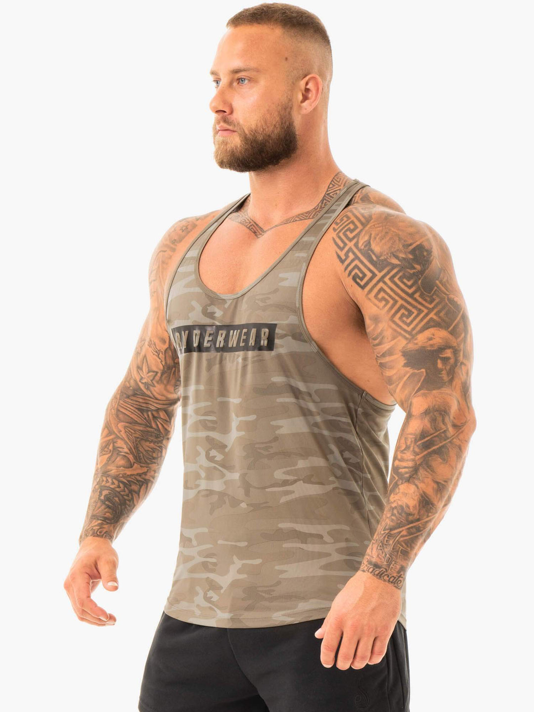 Combat Stringer - Khaki Camo Clothing Ryderwear 