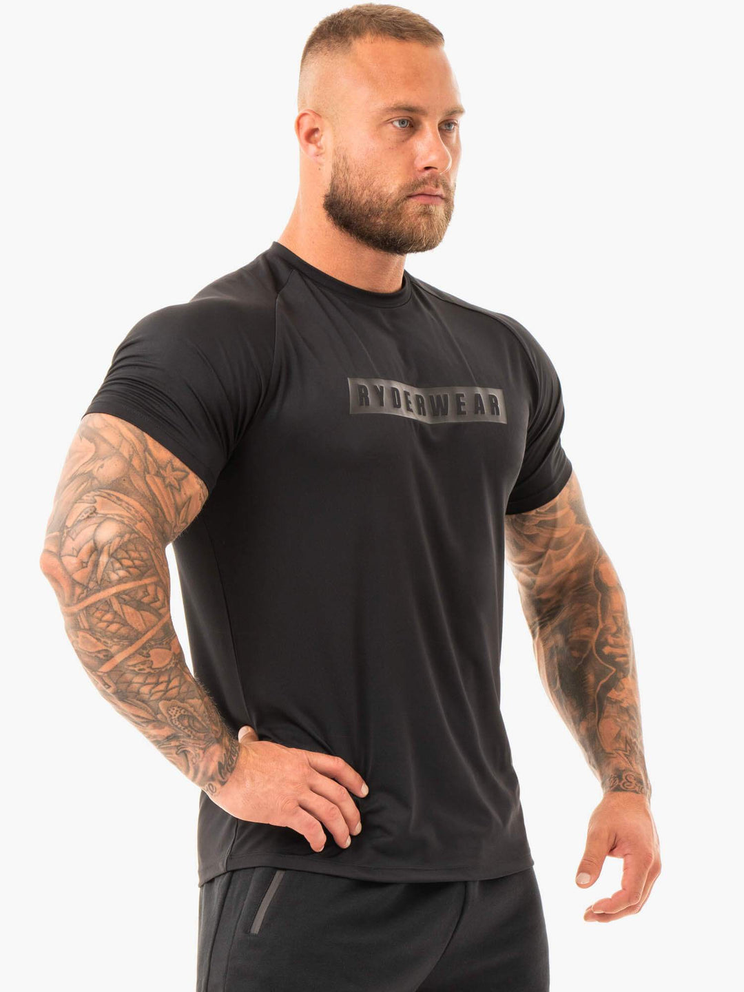 Combat T-Shirt - Black Clothing Ryderwear 