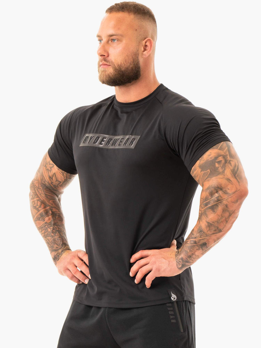 Combat T-Shirt - Black Clothing Ryderwear 