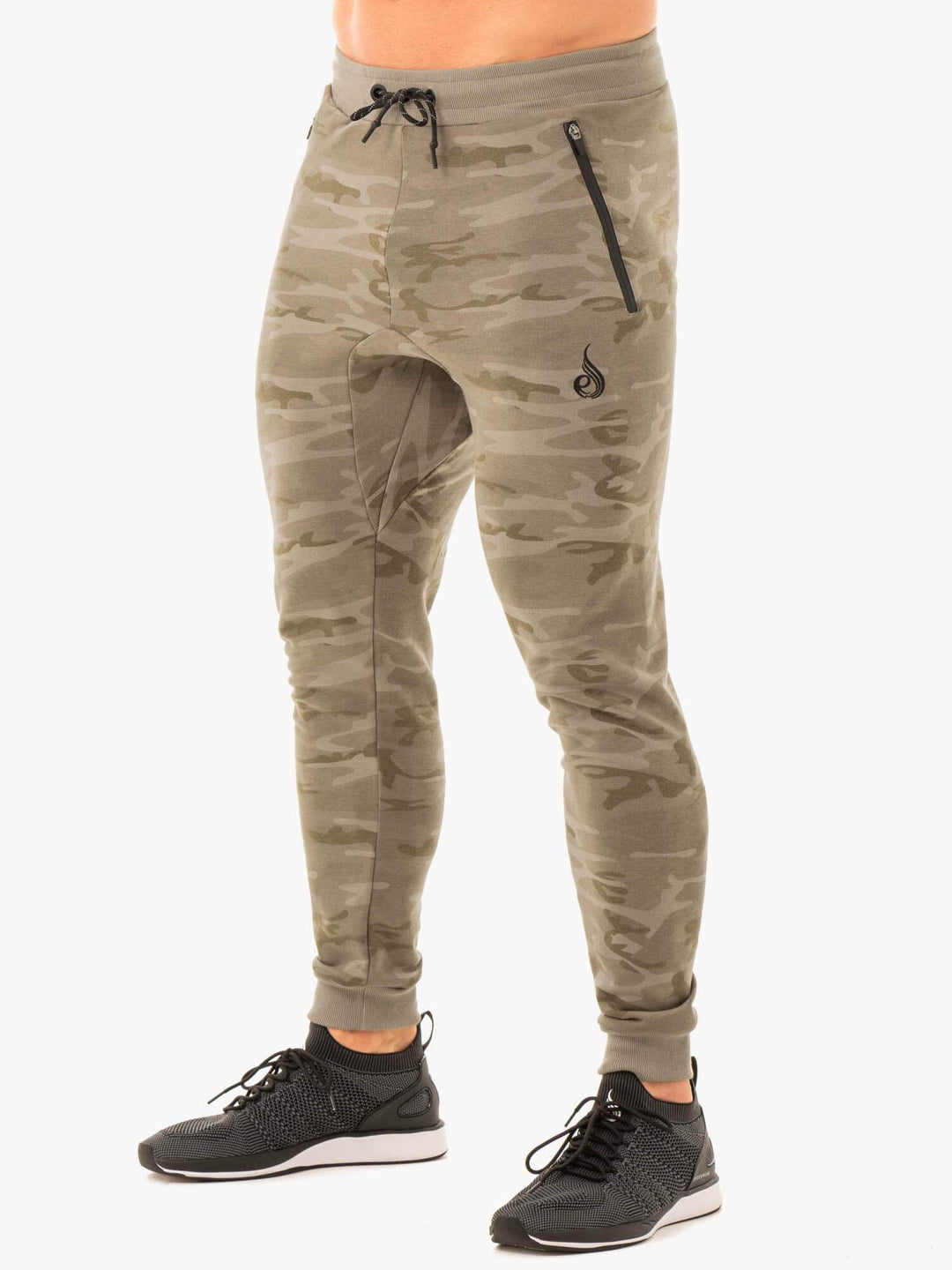 Combat Track Pants - Khaki Camo Clothing Ryderwear 