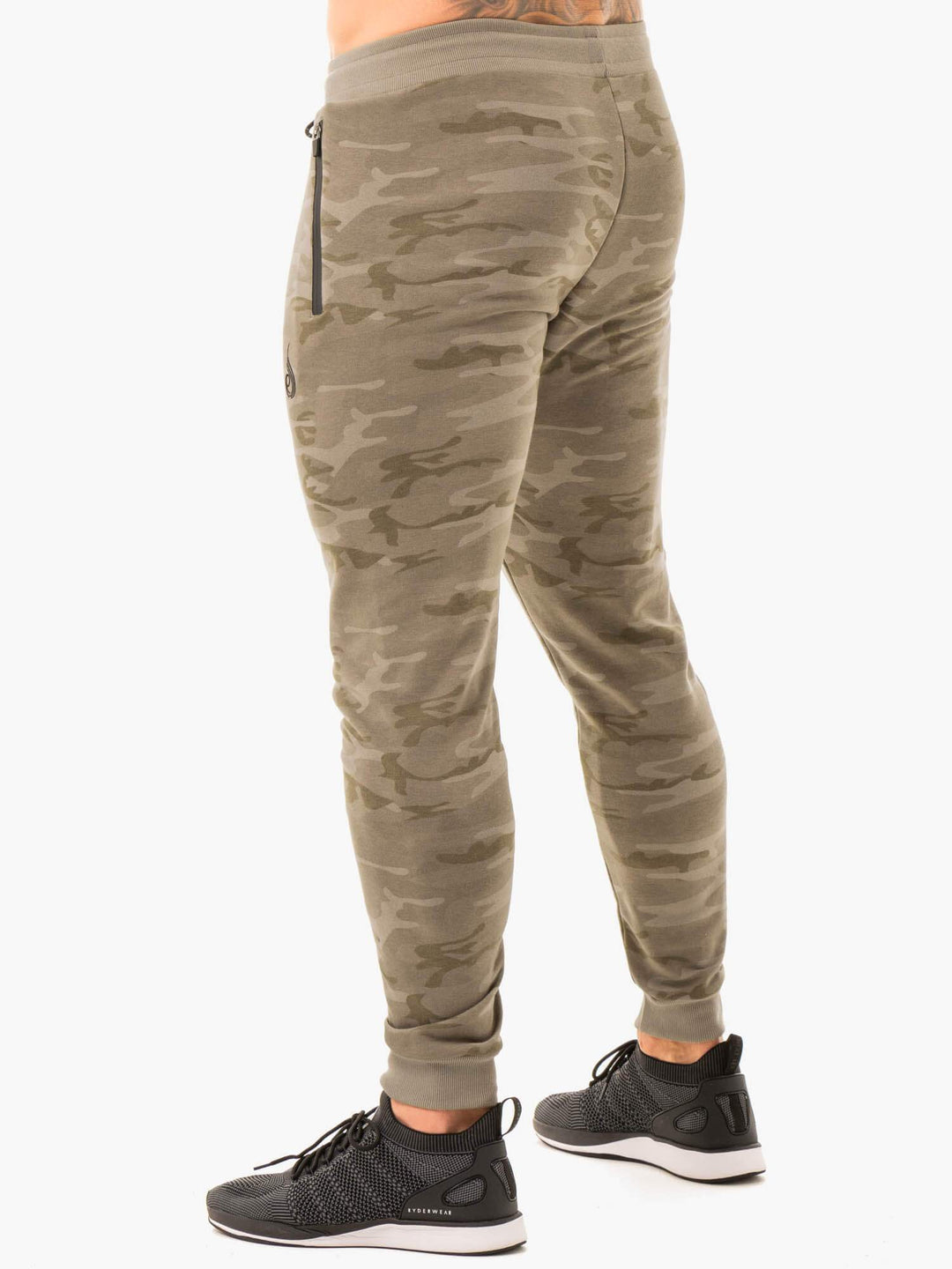 Combat Track Pants - Khaki Camo Clothing Ryderwear 