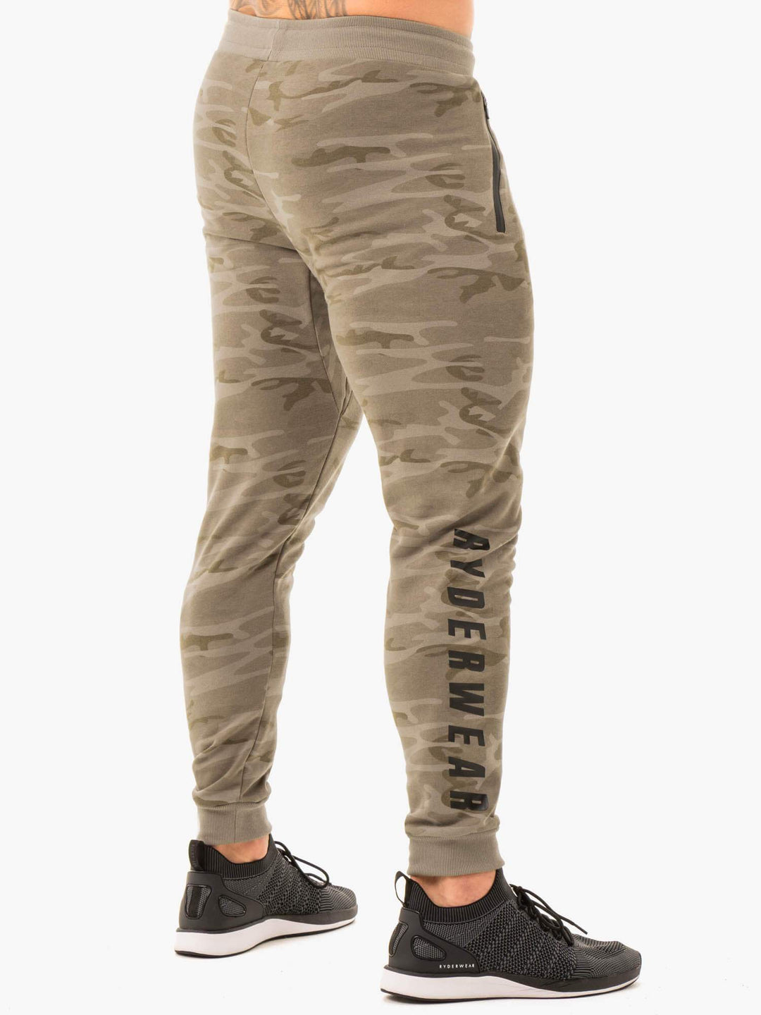 Combat Track Pants - Khaki Camo Clothing Ryderwear 