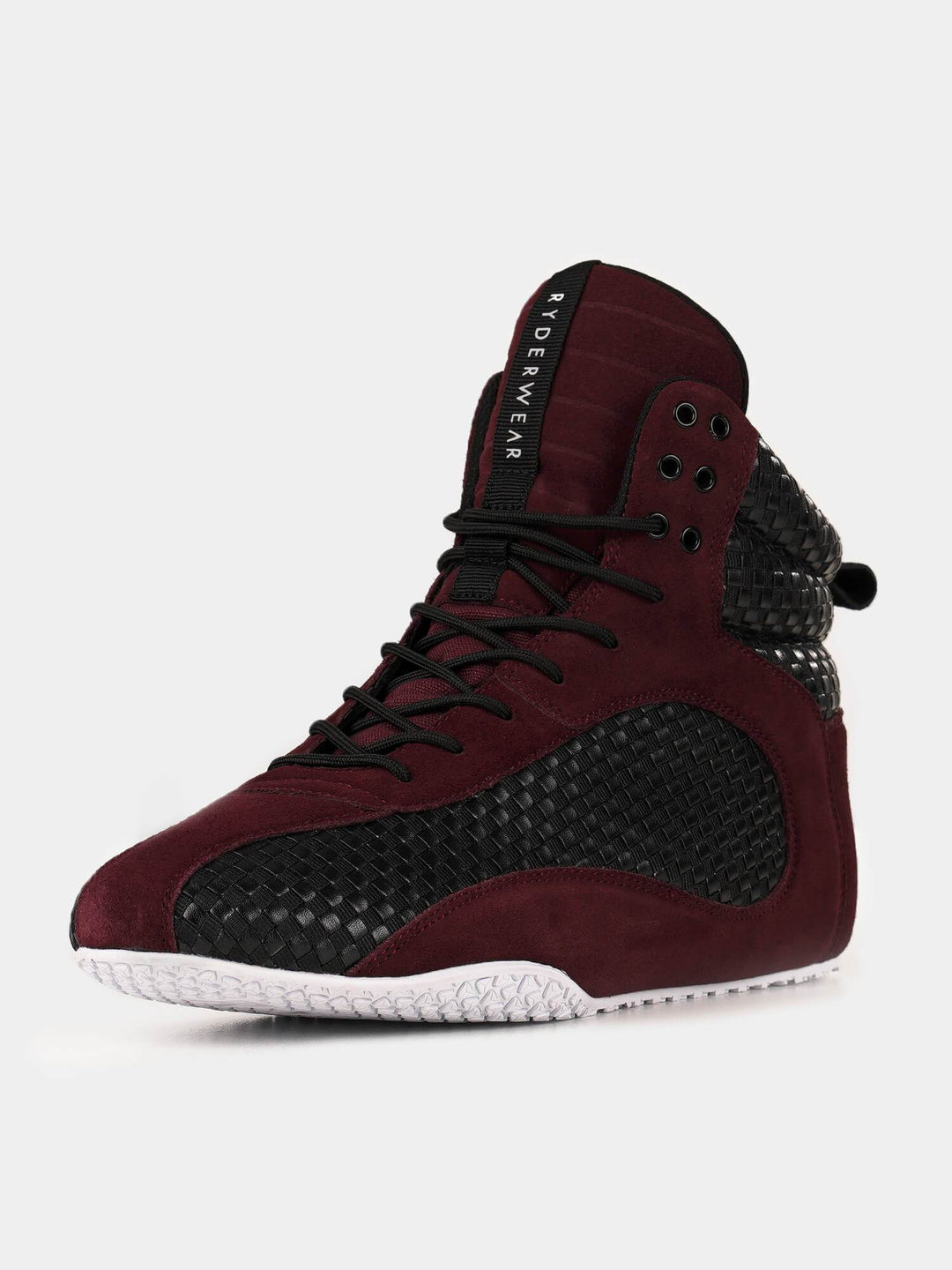 D-Mak Carbon - Burgundy Shoes Ryderwear 