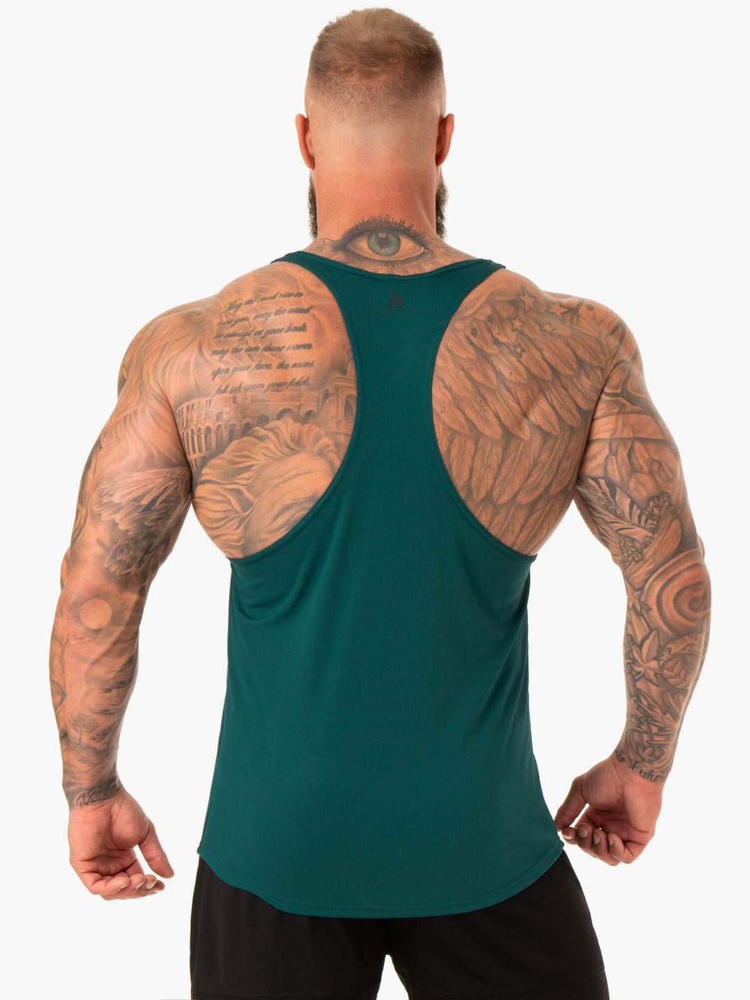 Define Mesh T-Back - Emerald Clothing Ryderwear 