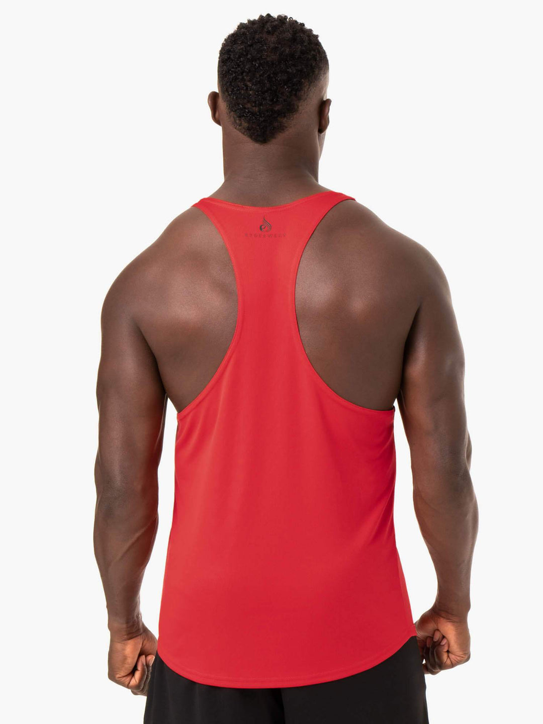 Define Mesh T-Back - Red Clothing Ryderwear 