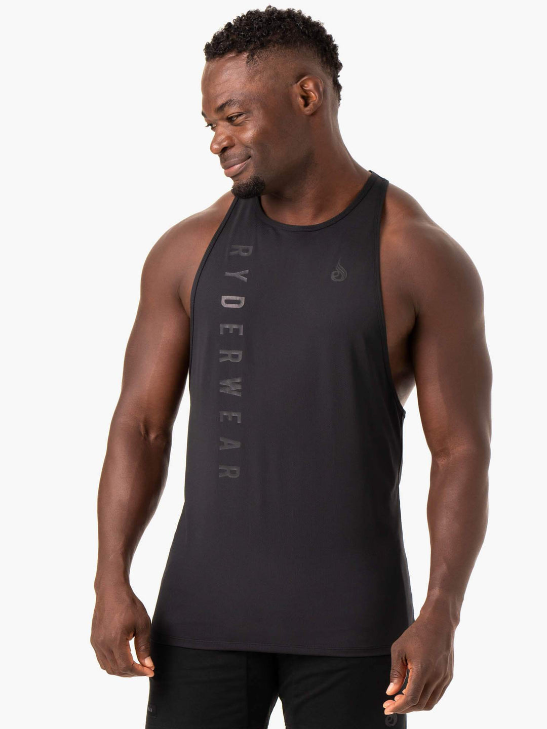 Endurance High Rise T-Back - Black Clothing Ryderwear 