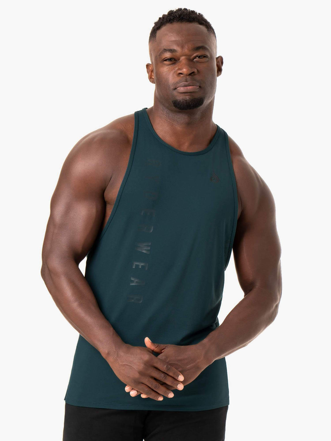 Endurance High Rise T-Back - Forest Green Clothing Ryderwear 