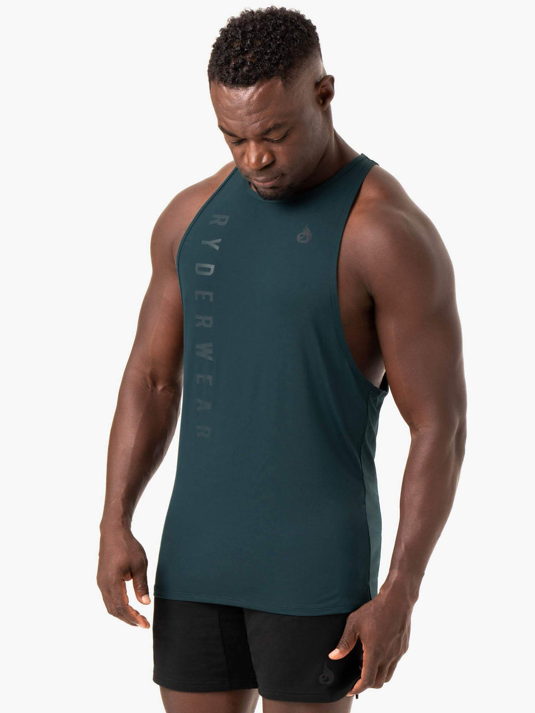 Endurance High Rise T-Back - Forest Green Clothing Ryderwear 