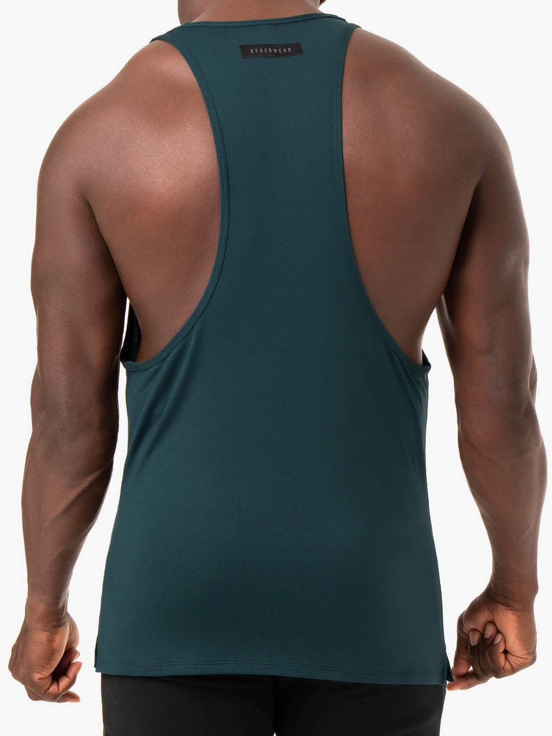 Endurance High Rise T-Back - Forest Green Clothing Ryderwear 