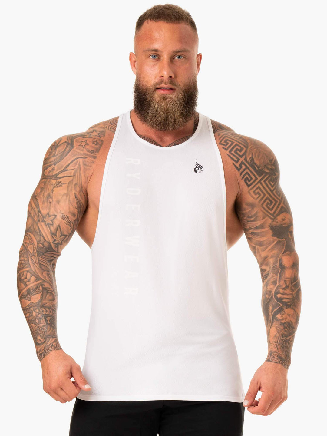 Endurance High Rise T-Back - White Clothing Ryderwear 