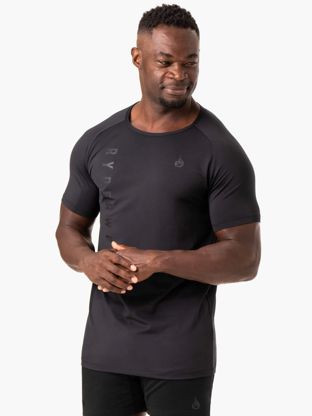 Endurance T-Shirt - Black Clothing Ryderwear 