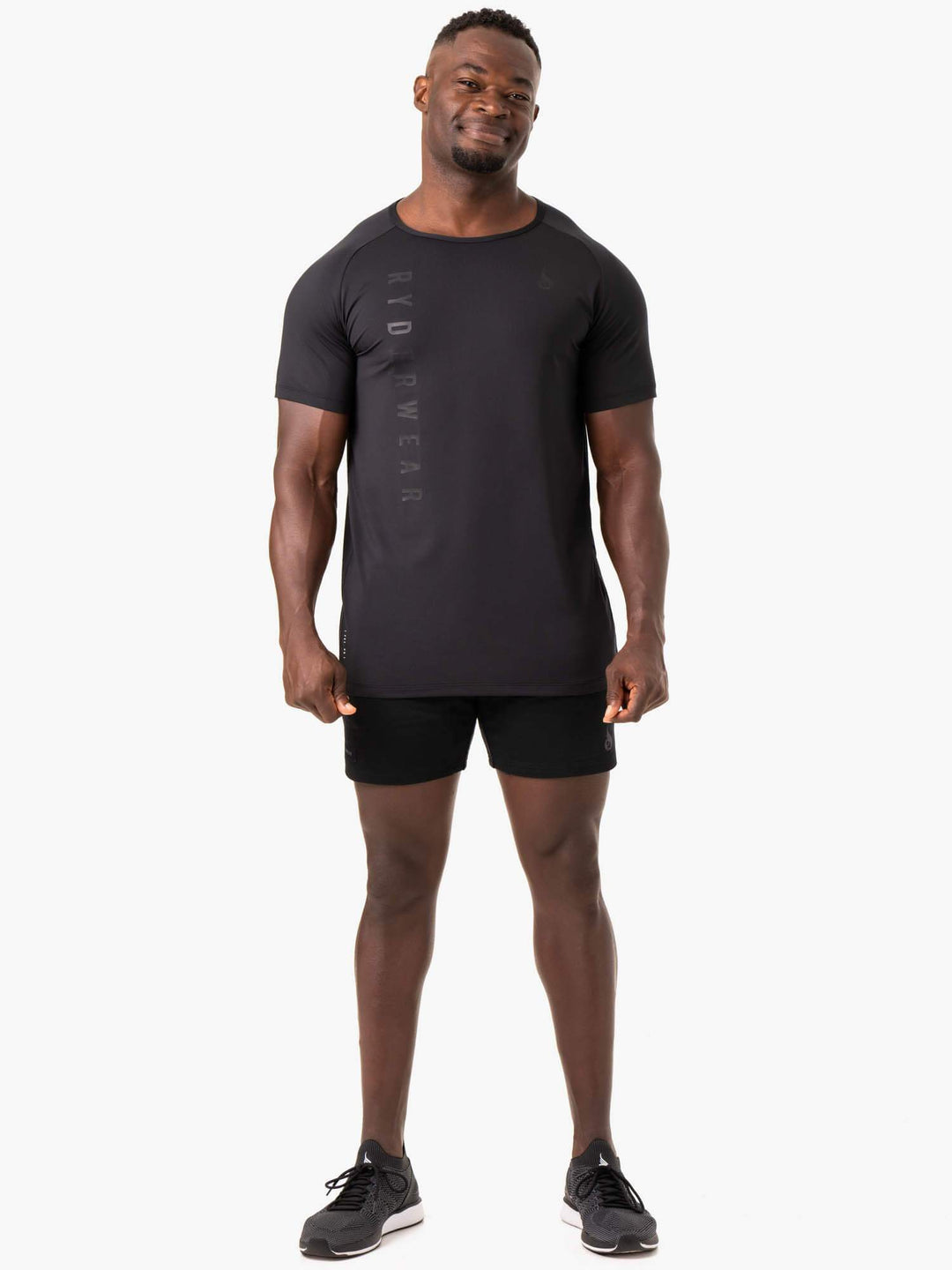 Endurance T-Shirt - Black Clothing Ryderwear 