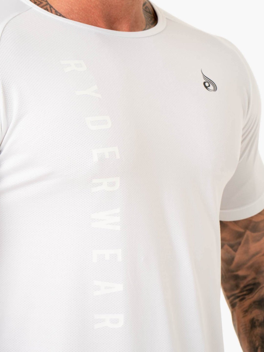 Endurance T-Shirt - White Clothing Ryderwear 