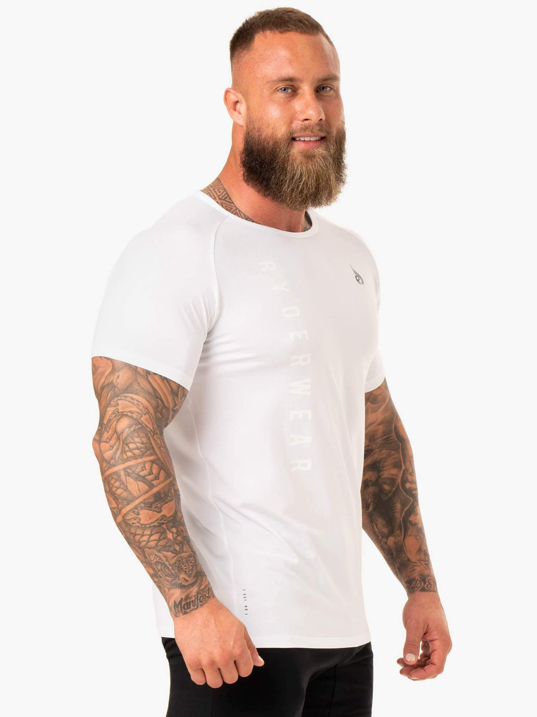 Endurance T-Shirt - White Clothing Ryderwear 