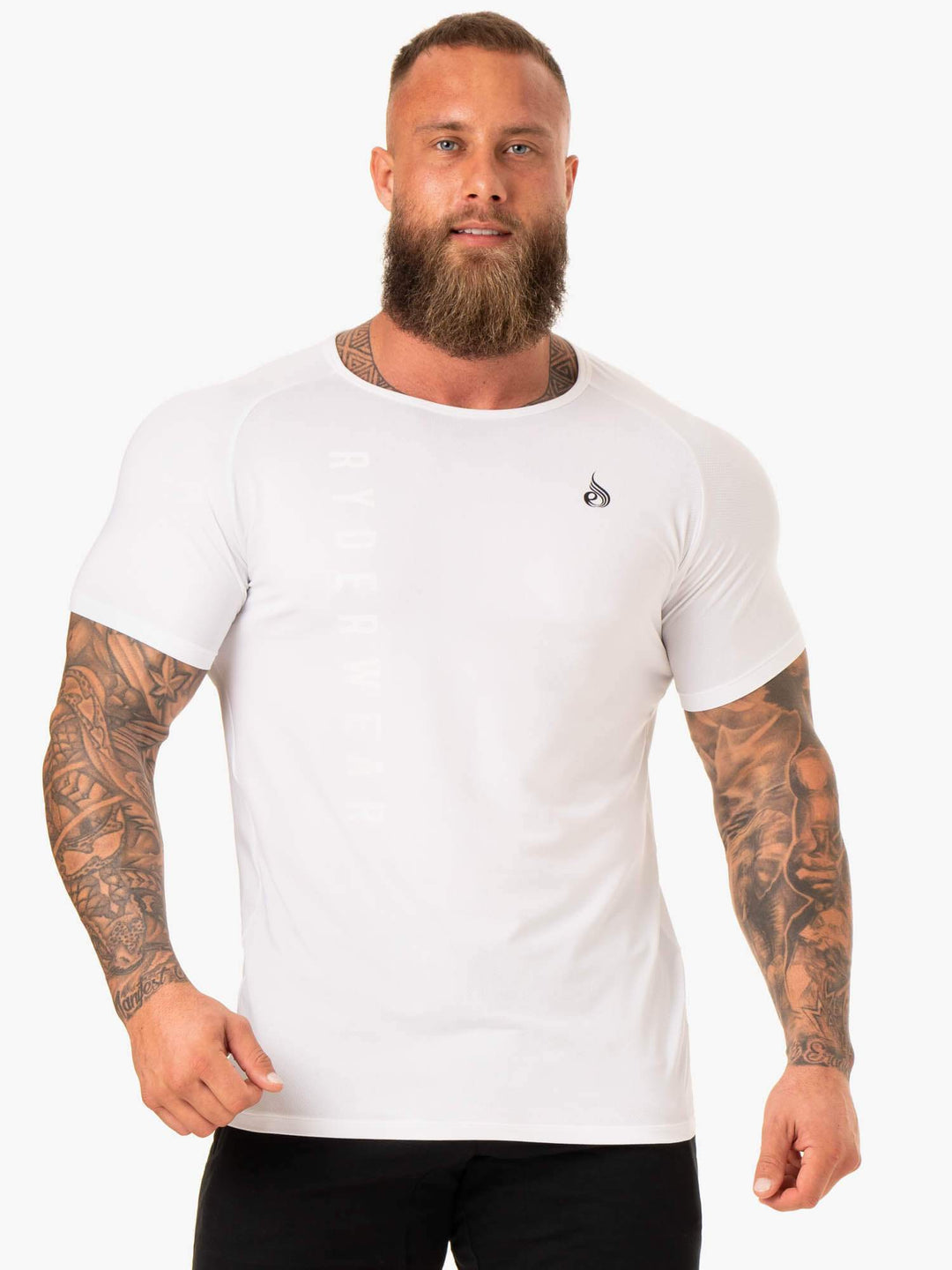 Endurance T-Shirt - White Clothing Ryderwear 