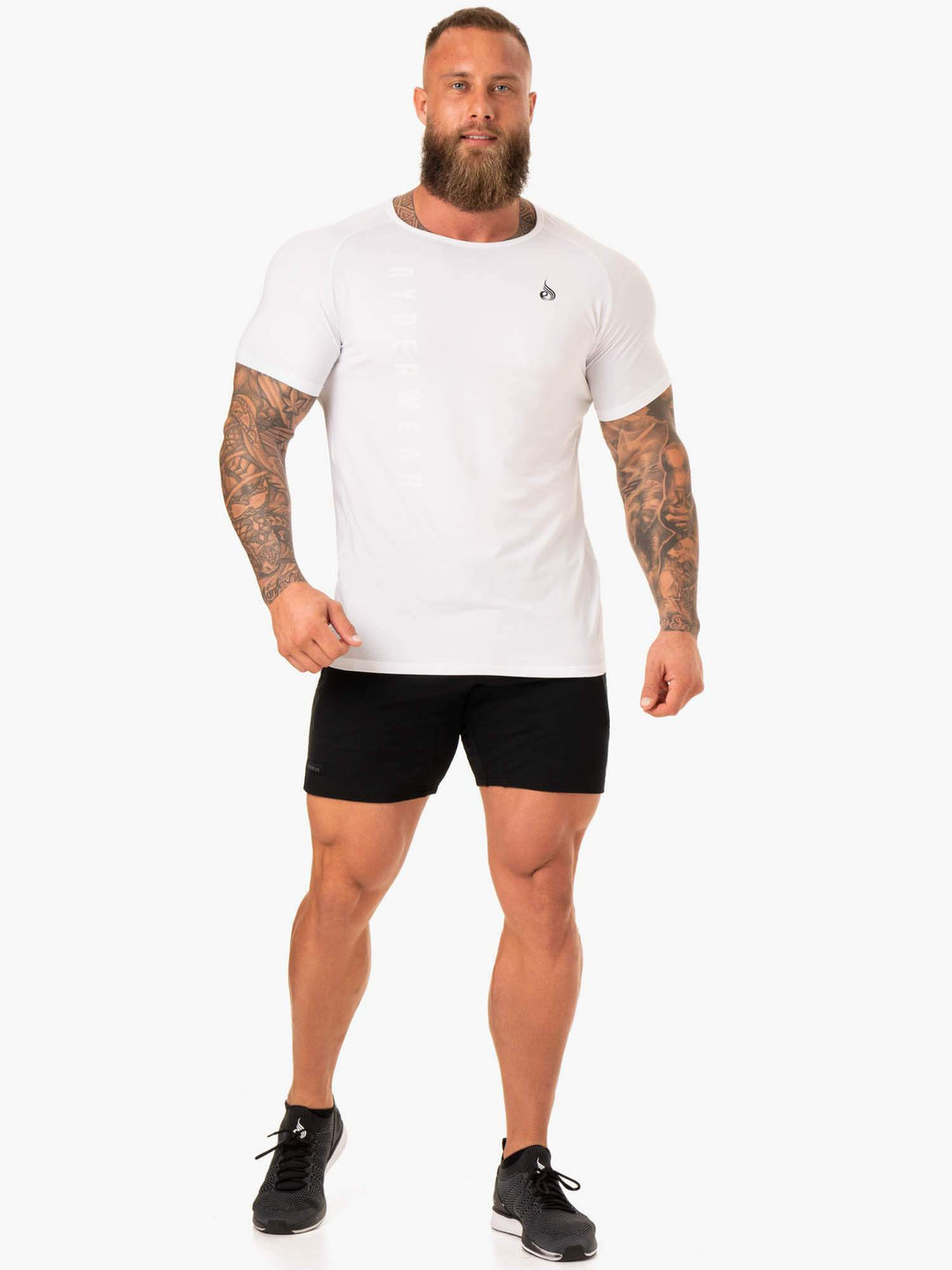 Endurance T-Shirt - White Clothing Ryderwear 