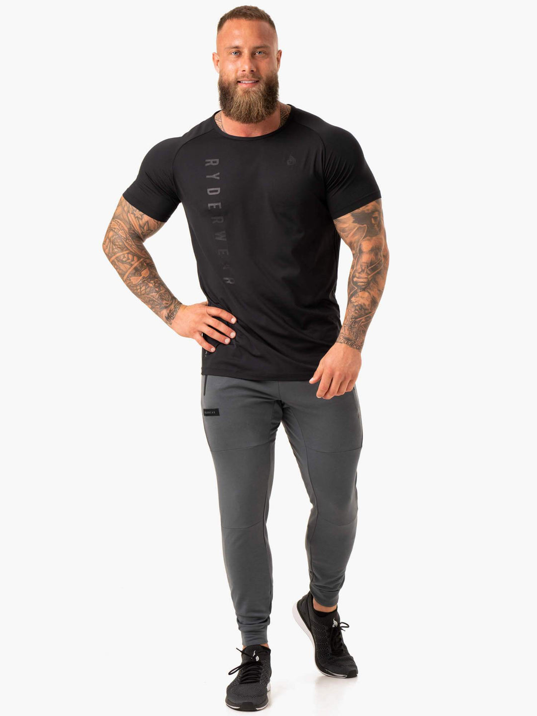 Endurance Track Pants - Charcoal Clothing Ryderwear 