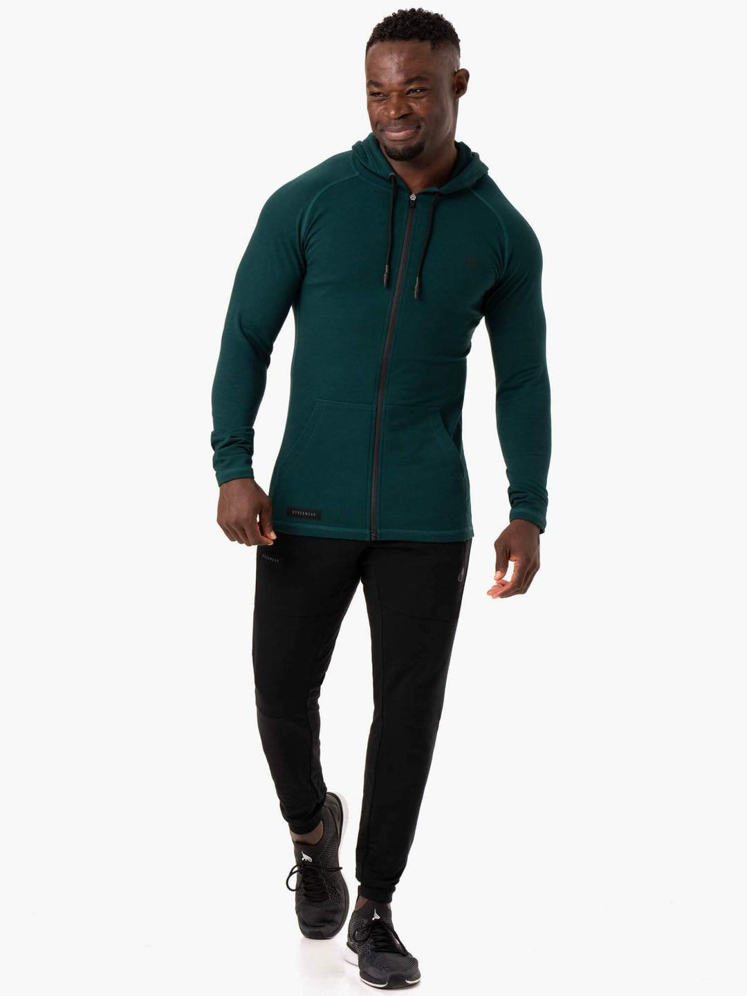 Endurance Zip Up Jacket - Forest Green Clothing Ryderwear 