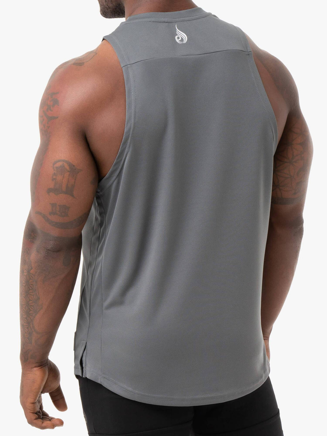 Energy Mesh Baller Tank - Charcoal Clothing Ryderwear 