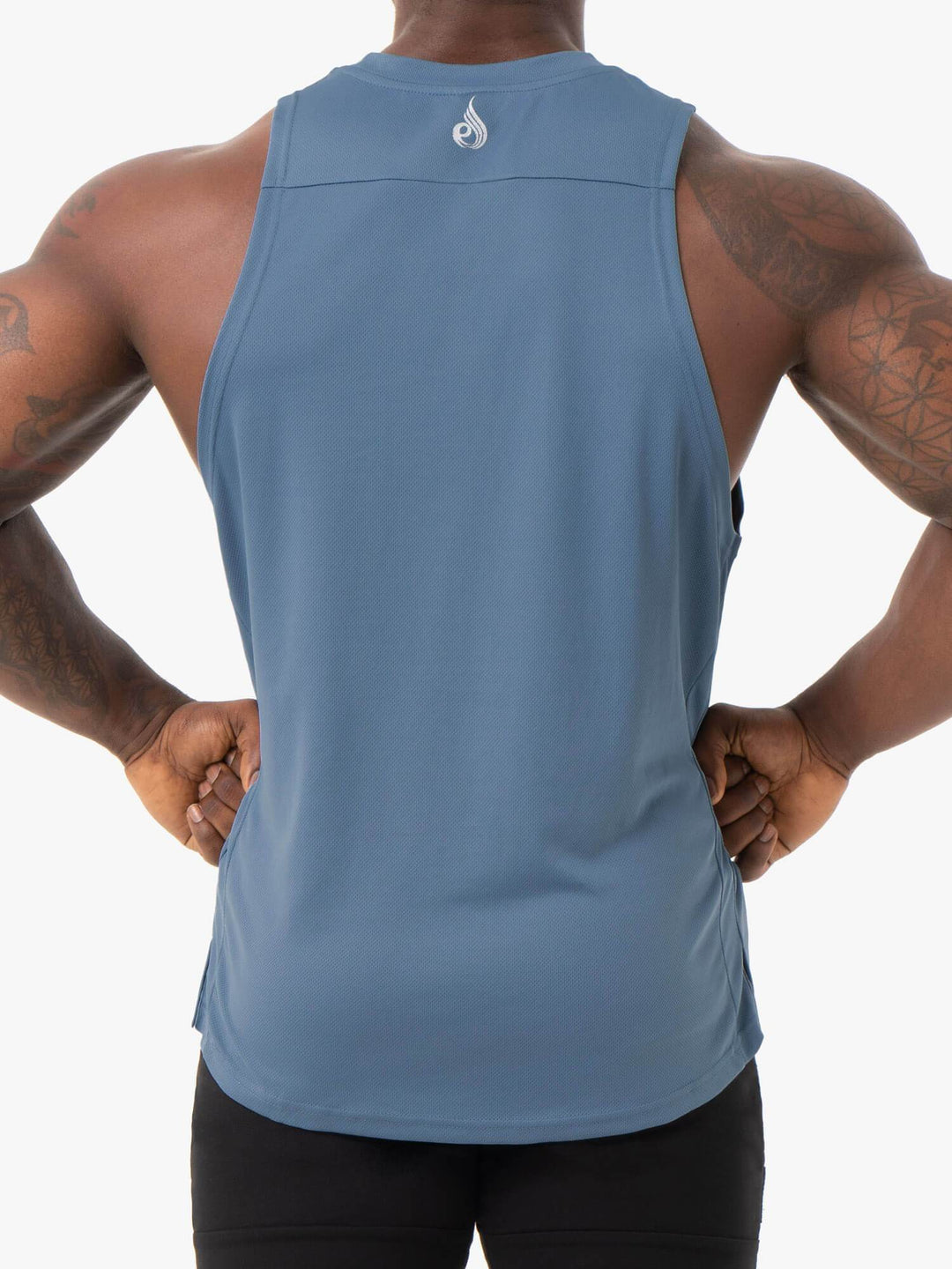 Energy Mesh Baller Tank - Steel Blue Clothing Ryderwear 