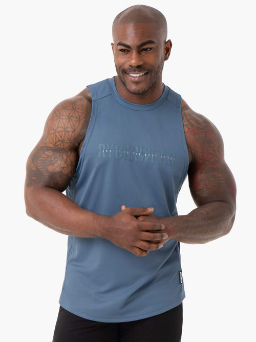 Energy Mesh Baller Tank Steel Blue