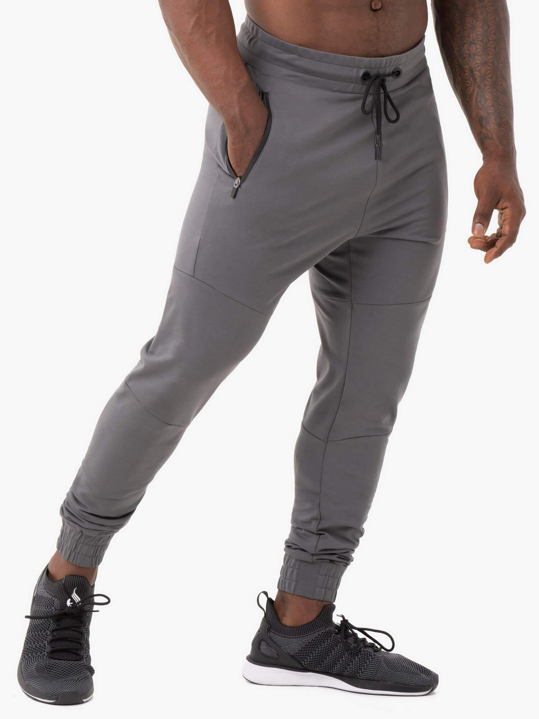 Energy Track Pants - Charcoal Clothing Ryderwear 