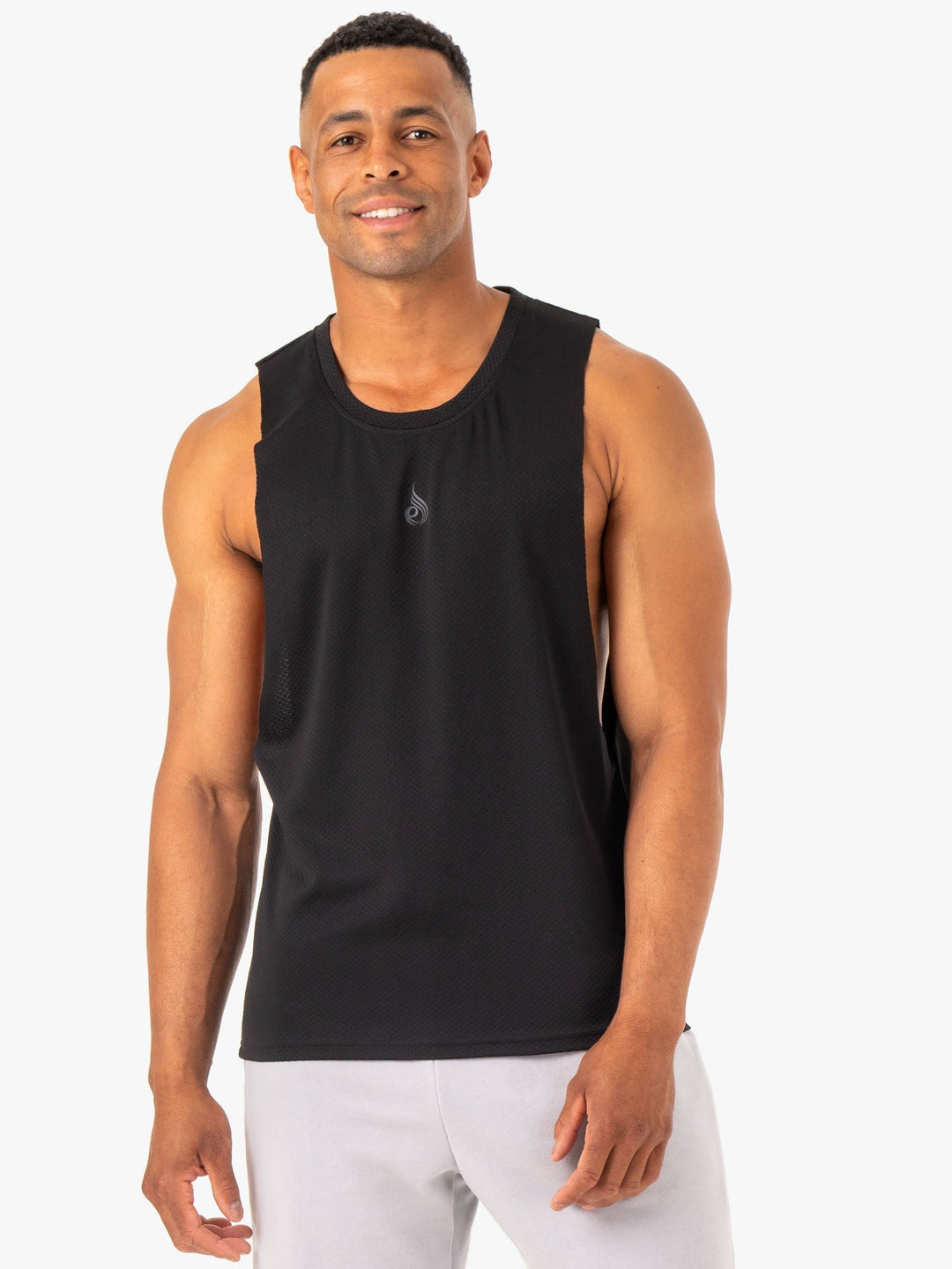 Enhance Baller Tank - Black Clothing Ryderwear 