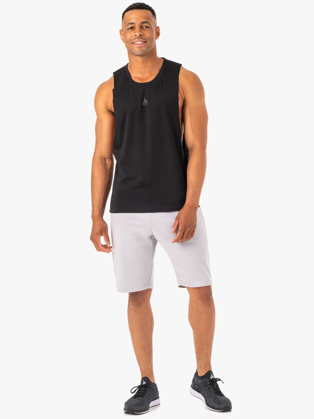 Enhance Baller Tank - Black Clothing Ryderwear 