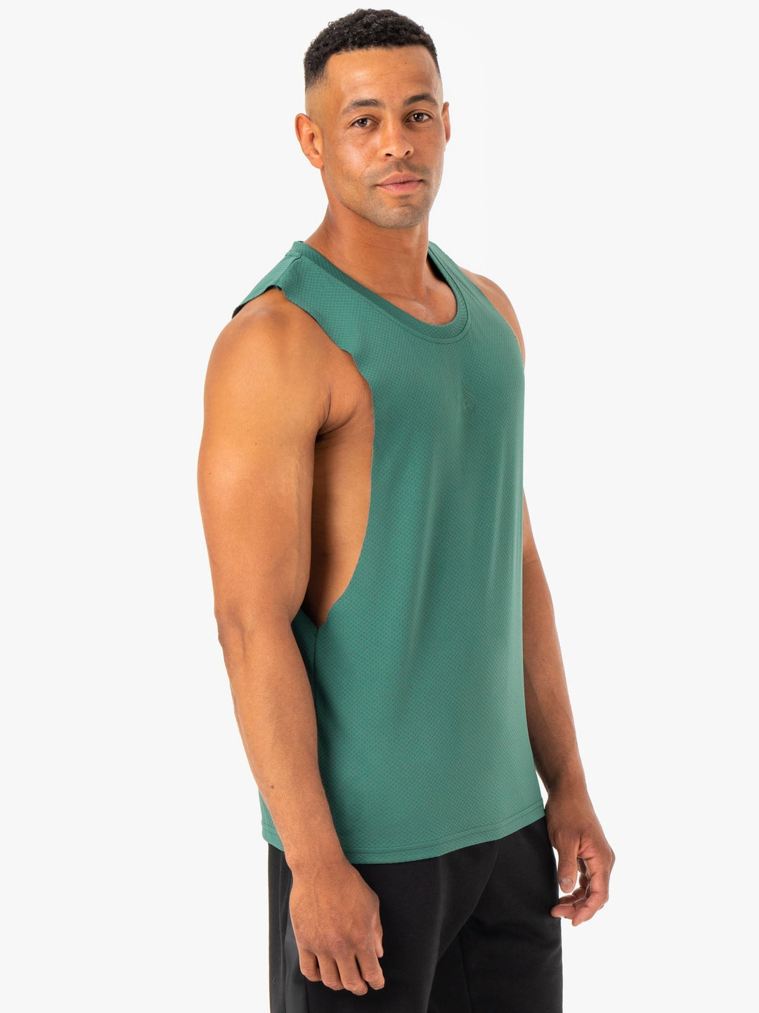 Enhance Baller Tank - Green Clothing Ryderwear 