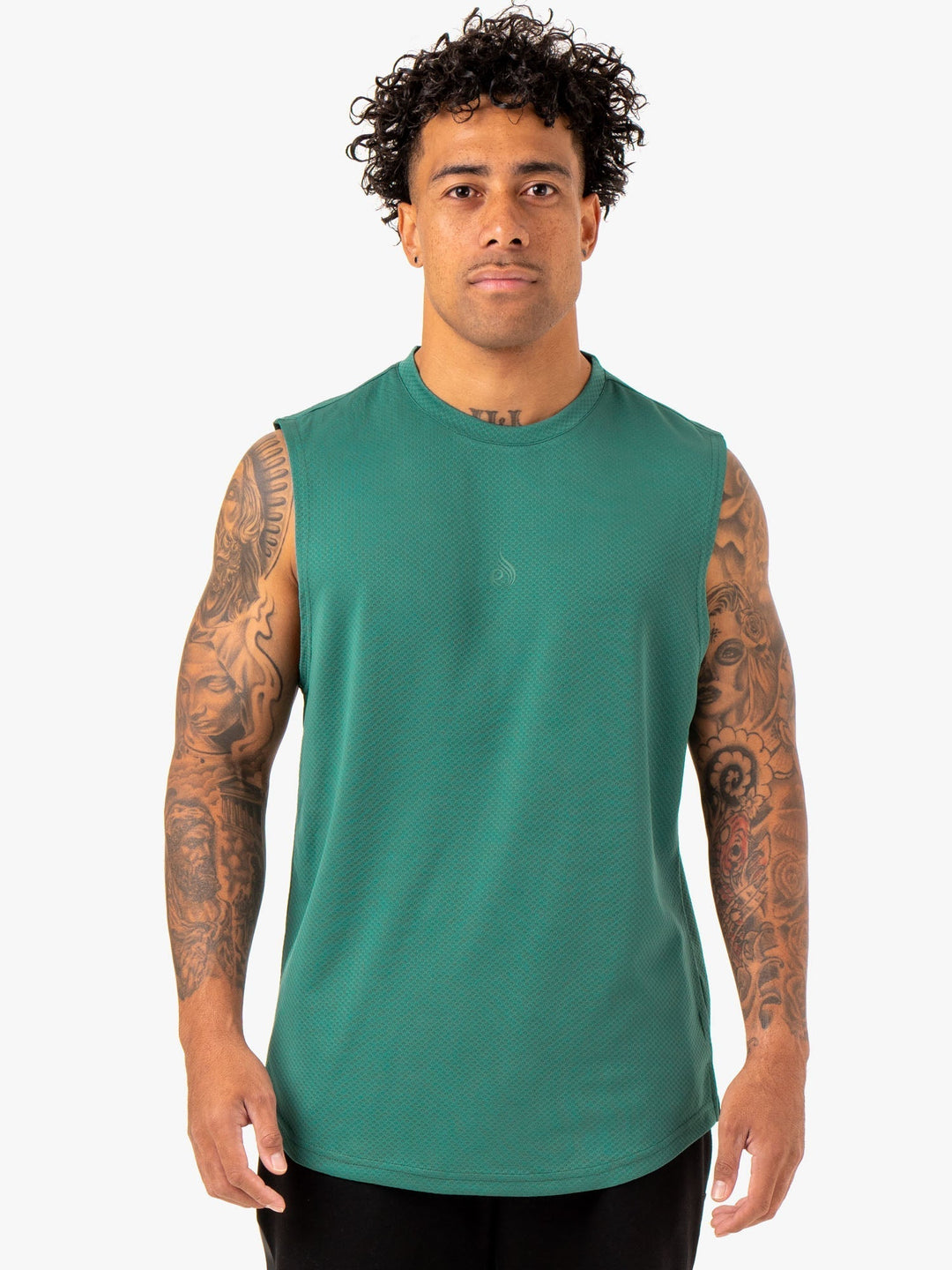 Enhance Muscle Tank - Green Clothing Ryderwear 