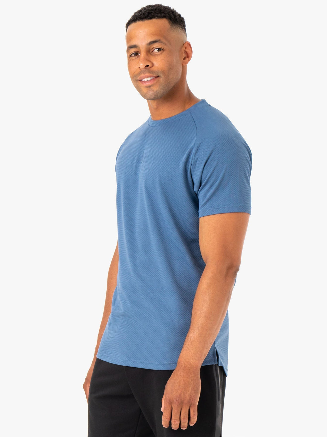 Enhance T-Shirt - Blue Clothing Ryderwear 