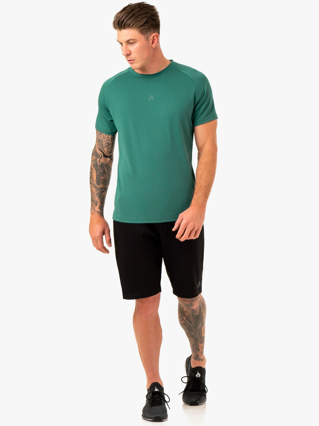 Enhance T-Shirt - Green Clothing Ryderwear 