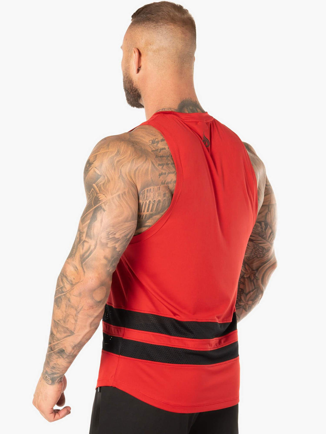 Evo Mesh Baller Tank - Red Clothing Ryderwear 