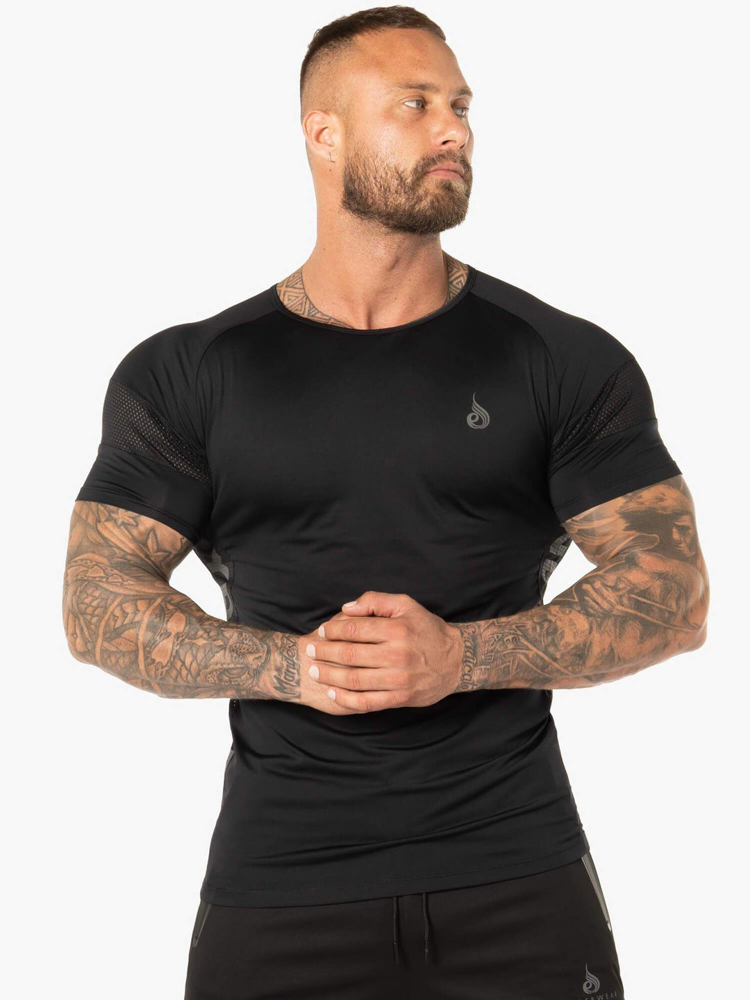 Evo T-Shirt - Black Clothing Ryderwear 